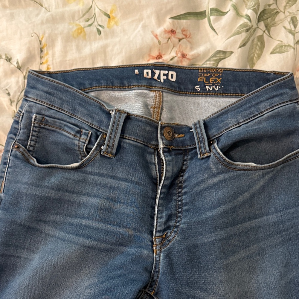 LOZFO Men's Skinny Jeans - Blue